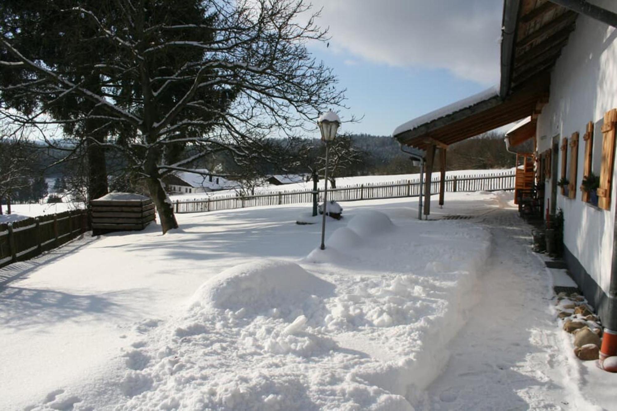 Ferienhaus Winter Blaibach Exterior photo